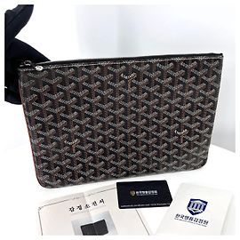Goyard Bolso de mano Sena Blackten MM Size Negro