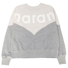 Isabel Marant Sudadera de forro polar para mujer ECGY Plata