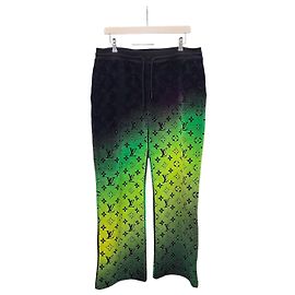 Louis Vuitton Monogram Multicolor Gradient Velvet Track Pants Multiple colors