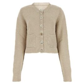 Maison Martin Margiela Signature Stitch Strickjacke stamp: Orange