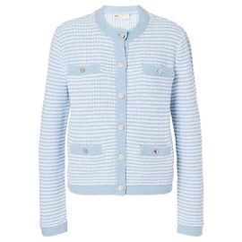Tory Burch CARDIGÃ DE ALGODÃO Branco