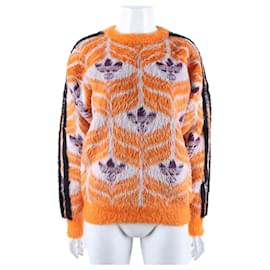 Gucci Langarm Strick Orange