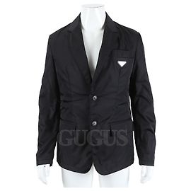 Prada Giacca in nylon Nero