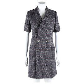Chanel Tweed-Kleid Mehrfarben