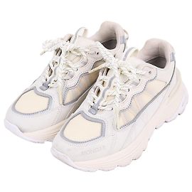 Moncler Ténis Light Runner Ivory Branco