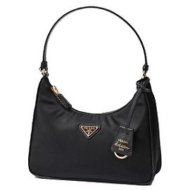 Prada Mini borsa in nylon ReEdition Nero