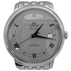 Omega Relógio De Ville Prestige Marrom