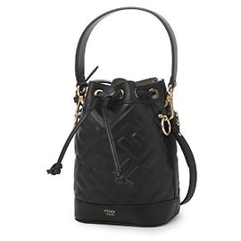 Fendi Mini bolsa de couro Mon Tresor Preto