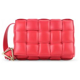 Bottega Veneta Borsa a tracolla Padded Cassette Rosso