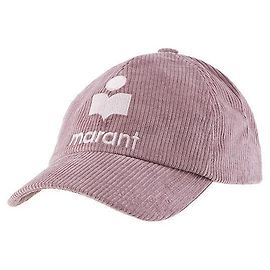 Isabel Marant Cordrulle-Cap mit gesticktem Tyrone-Logo Rot