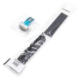 Tag Heuer Black Leather Carrera Band with Folding Buckle Set Black