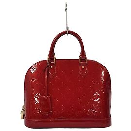 Louis Vuitton Vernis Alma PM Rouge