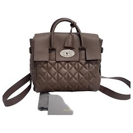 Mulberry Napa Kara Delevain Backpack Brown