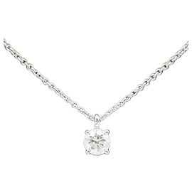 Tiffany & Co Collier Tiffany Solitaire en diamant Noir