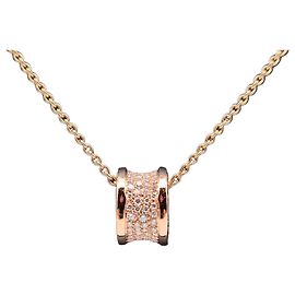 Bulgari Collar de diamantes pavé Rosa