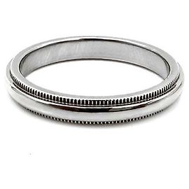Tiffany & Co Anillo Millgrain Plata