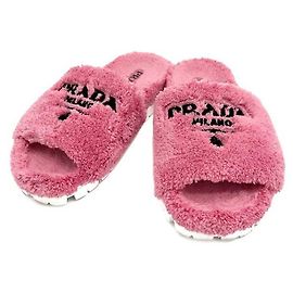 Prada Terry Cloth Slide Slipper Pink