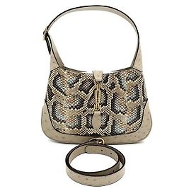 Gucci Python Jackie Small Hobo Bag Mehrfarben