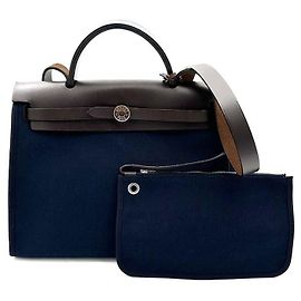 Hermès NEW ZIP Small Bag Blue