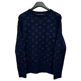 Louis Vuitton Monogram Knit Blue