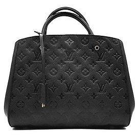Louis Vuitton Monogram Montaigne MM Preto