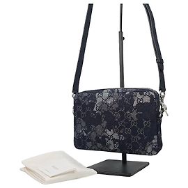 Gucci Piccola borsa a tracolla in denim Argento