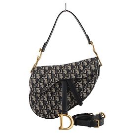 Dior Bolso Oblique Saddle Strap Medium Multicolor