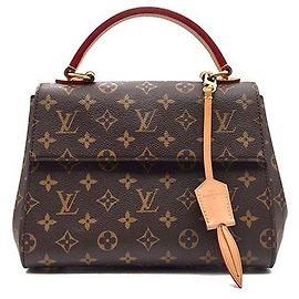 Louis Vuitton Monogram Cluny BB Marrom