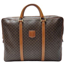 Céline Mallette MacaDam Sac à documents unisexe Marron