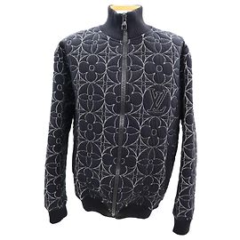 Louis Vuitton Blouson bomber House Through Monogram Flower Noir