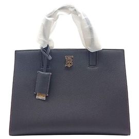 Burberry Sac Tote em couro de grão Francis não utilizado Multicor