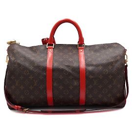 Louis Vuitton Monogram Keepall Bandoulière Travel Bag Multiple colors