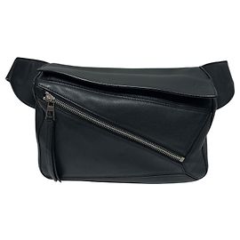 Loewe Piccola borsa a tracolla Puzzle nera, borsa a tracolla e borsa a bandoliera Nero