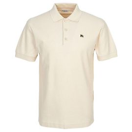 Burberry Metal EKD Kurzarm-Poloshirt für Herren Weiß