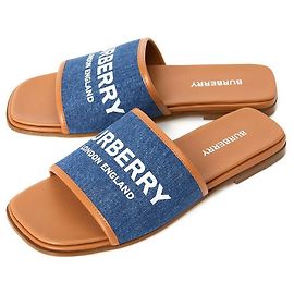 Burberry Mocassini in denim Carolyn Multicolore