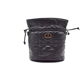 Dior Mini sac seau à cordon Miss Caro Noir