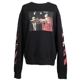 Off White Caravaggio Sweatshirt XL White