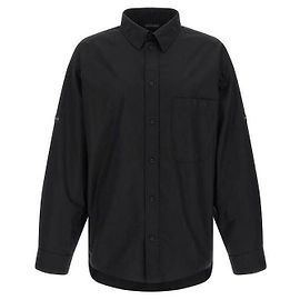 Balenciaga Camisa con bolsillo Negro