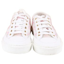 Louis Vuitton Technical Fabric Stella Sneakers White