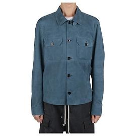Tom Ford Leichte Wildlederjacke Blau