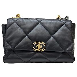 Chanel Classic Flapback Large Black Nero