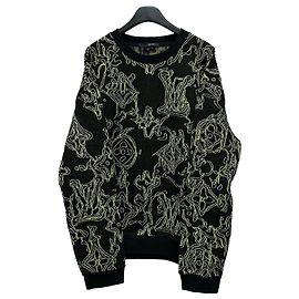 Louis Vuitton Wave Monogram Knit Silvery