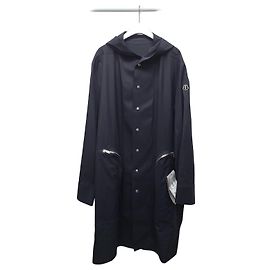 Moncler Rick Owens Nesbit Nylon Parka Schwarz Schwarz