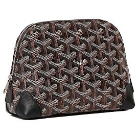 Goyard Beauty Case Unisex Vendome Black Multicolore
