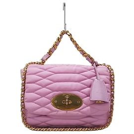 Mulberry Bolsa Lily de alça superior em nylon Rosa