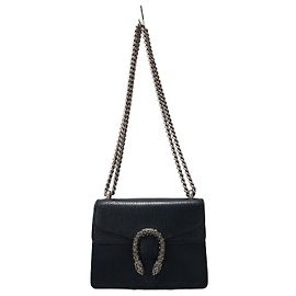 Gucci Bolsa transversal Dionysus com corrente Preto