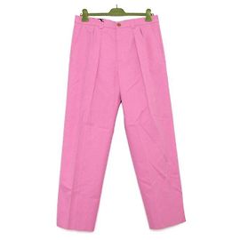Gucci Pantalones rectos de algodón rosa para hombre Rosa