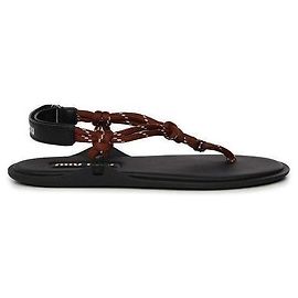 Miu Miu Sandali in pelle Nero