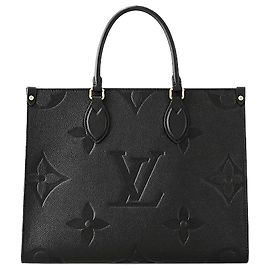 Louis Vuitton OnTheGo MM Monogram Empreinte Preto