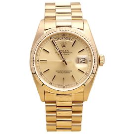 Rolex Orologio Day-Date da uomo in oro Cassa in oro D'oro